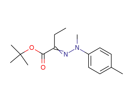 2-(Methyl-p-tolyl-hydrazono)-butyric acid tert-butyl ester