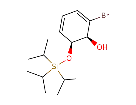 (1S,6S)-2-Bromo-6-triisopropylsilanyloxy-cyclohexa-2,4-dienol