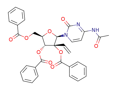 N<sup>4</sup>-acetyl-2',3',5'-tri-O-benzoyl-2'-C-vinylcytidine