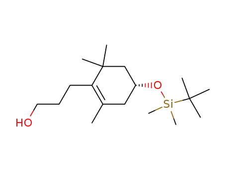 3-[(4R)-4-tert-butyldimethylsilyloxy-2,6,6-trimethylcyclohex-1-enyl]propan-1-ol