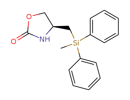 (S)-4-[(Methyl-diphenyl-silanyl)-methyl]-oxazolidin-2-one