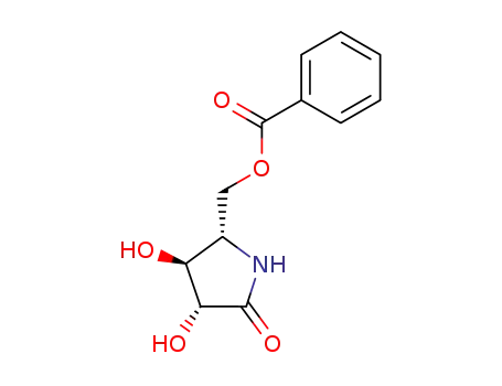 Benzoic acid (2S,3S,4R)-3,4-dihydroxy-5-oxo-pyrrolidin-2-ylmethyl ester