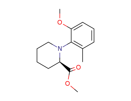 N-(2-methoxy-6-methylphenyl)pipecolic acid methyl ester