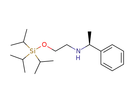 ((S)-1-Phenyl-ethyl)-(2-triisopropylsilanyloxy-ethyl)-amine