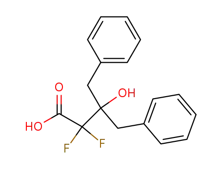 3-Benzyl-2,2-difluoro-3-hydroxy-4-phenyl-butyric acid