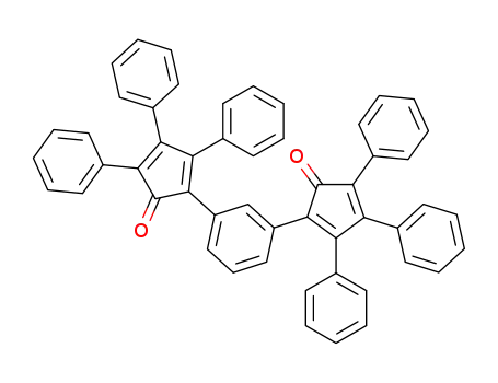 2,4-Cyclopentadien-1-one, 2,2'-(1,3-phenylene)bis[3,4,5-triphenyl-