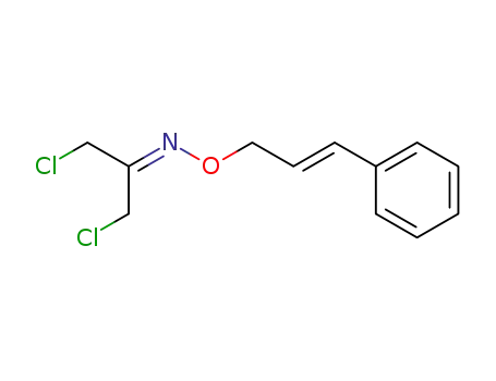 Molecular Structure of 215599-97-6 ((E)-1,3-dichloroacetone O-(3-phenyl-2-propenyl)oxime)