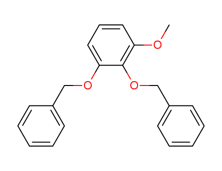 1,2-bis-benzyloxy-3-methoxy-benzene