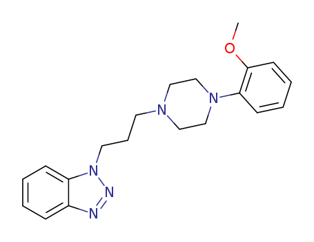 4-(3-(BENZOTRIAZOL-1-YL)PROPYL)-1-(2-METHOXYPHENYL)PIPERAZINE