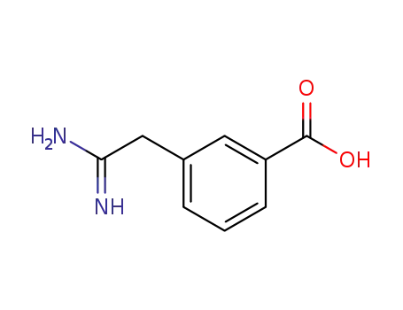 Molecular Structure of 183430-28-6 (3-CARBAMIMIDOYLMETHYL-BENZOIC ACID)