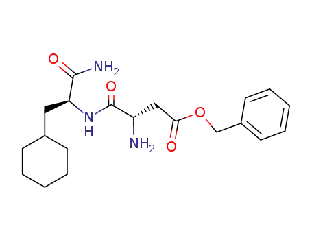 (S)-3-Amino-N-((S)-1-carbamoyl-2-cyclohexyl-ethyl)-succinamic acid benzyl ester