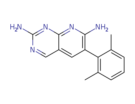 Pyrido[2,3-d]pyrimidine-2,7-diamine, 6-(2,6-dimethylphenyl)-
