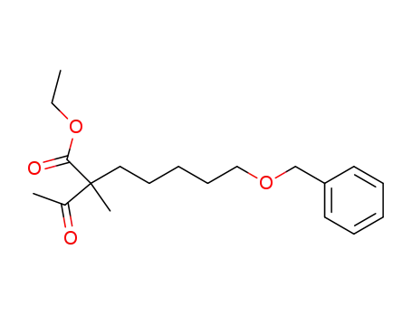 2-Acetyl-7-benzyloxy-2-methyl-heptanoic acid ethyl ester