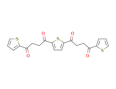 Molecular Structure of 144153-62-8 (1,4-Butanedione, 1,1'-(2,5-thiophenediyl)bis[4-(2-thienyl)-)