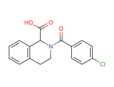 1-Isoquinolinecarboxylic acid, 2-(4-chlorobenzoyl)-1,2,3,4-tetrahydro-