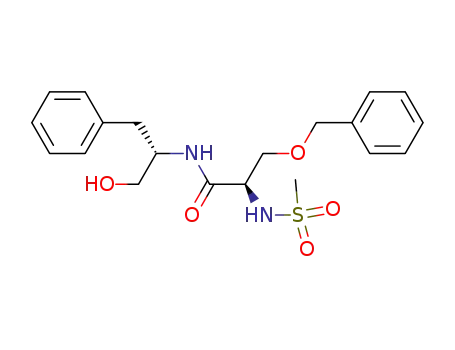 (R)-3-Benzyloxy-N-((S)-1-hydroxymethyl-2-phenyl-ethyl)-2-methanesulfonylamino-propionamide