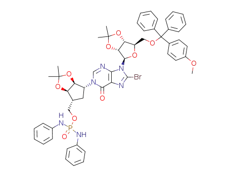 C<sub>54</sub>H<sub>56</sub>BrN<sub>6</sub>O<sub>10</sub>P