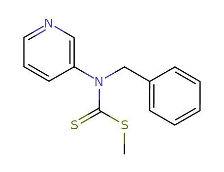 Benzyl-pyridin-3-yl-dithiocarbamic acid methyl ester