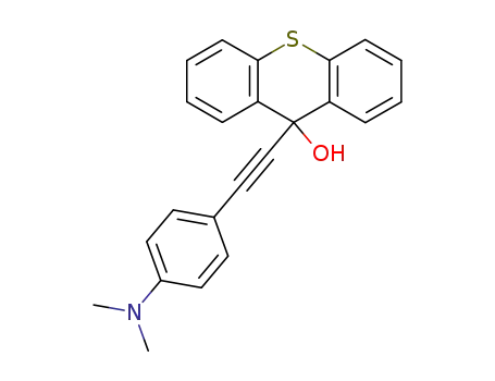 9-{[4-(Dimethylamino)phenyl]ethynyl}-9H-thioxanthen-9-ol