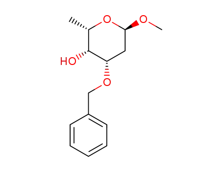 methyl 3-O-benzyl-2,6-dideoxy-α-L-lyxo-hexopyranoside