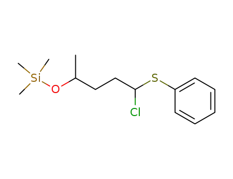 Silane, [4-chloro-1-methyl-4-(phenylthio)butoxy]trimethyl-