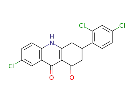 7-chloro-3-(2,4-dichlorophenyl)-1,2,3,4,9,10-hexahydroacridine-1,9-dione