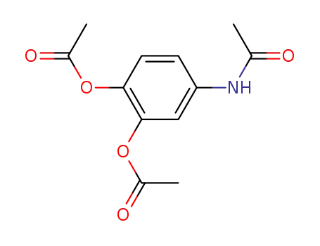 4-N-acetylamino-1,2-benzenediol diacetate