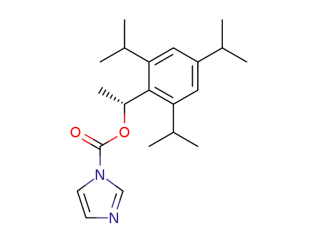 (1R)-1-(2,4,6-triisopropylphenyl)ethyl-1H-1-imidazolecarboxylate