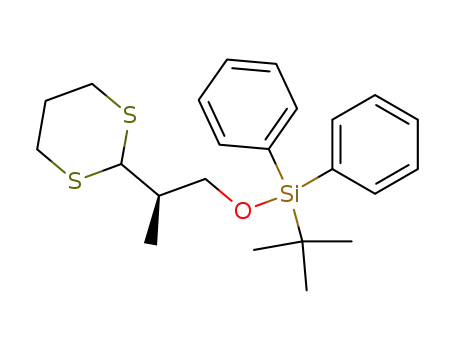 tert-Butyl-((R)-2-[1,3]dithian-2-yl-propoxy)-diphenyl-silane