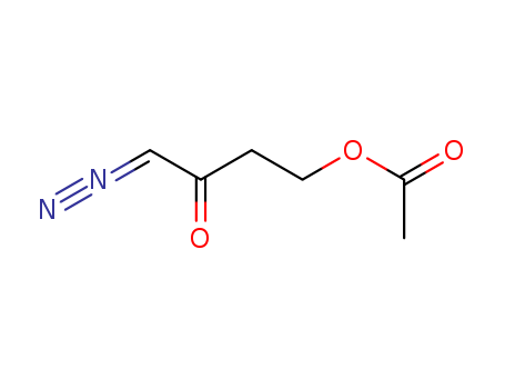 2-Butanone, 4-(acetyloxy)-1-diazo-