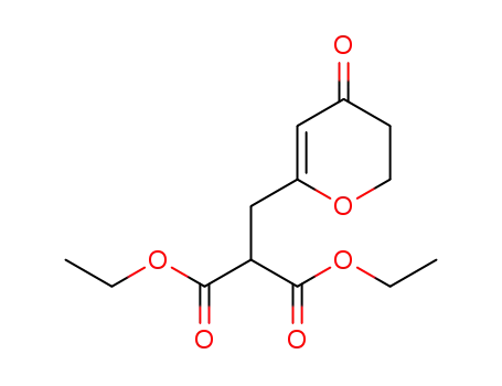 2-(4-Oxo-5,6-dihydro-4H-pyran-2-ylmethyl)-malonic acid diethyl ester