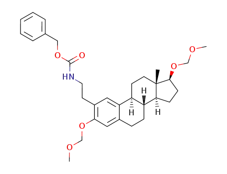 [2-((8R,9S,13S,14S,17S)-3,17-Bis-methoxymethoxy-13-methyl-7,8,9,11,12,13,14,15,16,17-decahydro-6H-cyclopenta[a]phenanthren-2-yl)-ethyl]-carbamic acid benzyl ester