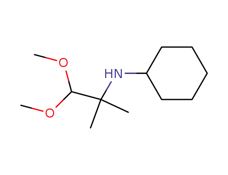 Cyclohexanamine, N-(2,2-dimethoxy-1,1-dimethylethyl)-