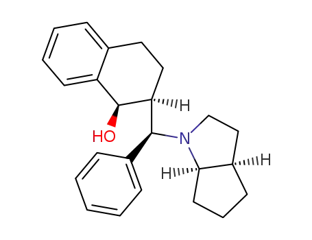 (1R,1'R,1''R,2S,5''R)-2-[phenyl-1'-(2''-azabicyclo[3.3.0]octane-2''-yl)methyl]-1,2,3,4-tetrahydro-1-naphthalinol