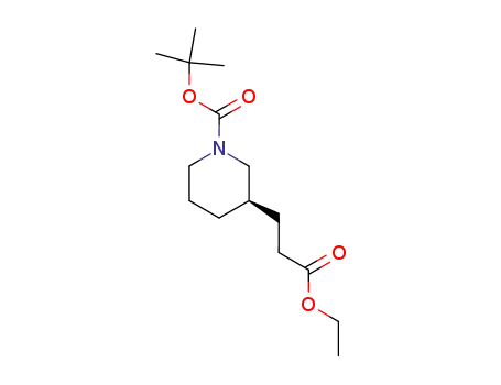 tert-butyl 3-(3-ethoxy-3-oxopropyl)piperidine-1-carboxylate