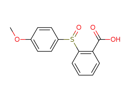2-(4-methoxyphenylthio)benzoic acid S-oxide