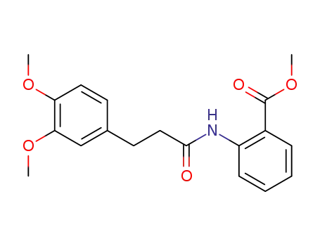 methyl N-<3-(3,4-dimethoxyphenyl)propanoyl>anthranilate