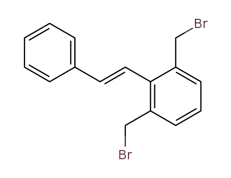 (Z)-1,3-bis(bromomethyl)-2-(2-phenylethenyl)benzene