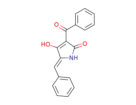 3-benzoyl-5-benzylidene-1,5-dihydro-4-hydroxy-2H-pyrrol-2-one