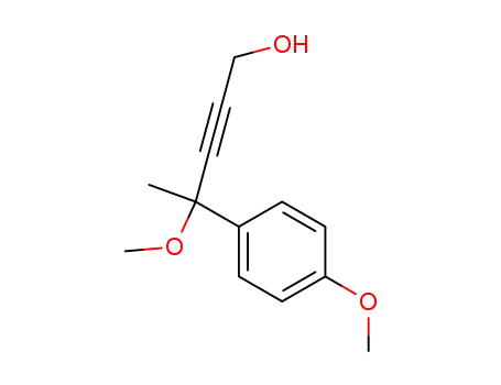 2-Pentyn-1-ol, 4-methoxy-4-(4-methoxyphenyl)-