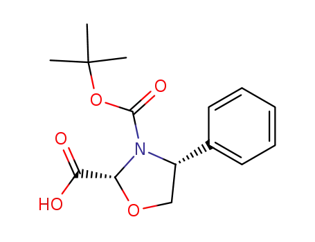 (2R,4R)-2-carboxy-4-phenyl-3-tert-butoxycarbonyloxazolidine