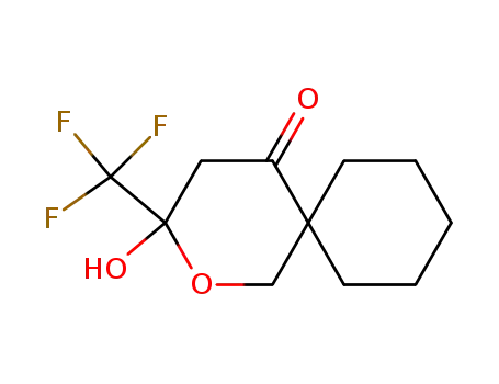 2-hydroxy-5,5-pentamethylene-2-trifluoromethyltetrahydro-4-pyranone