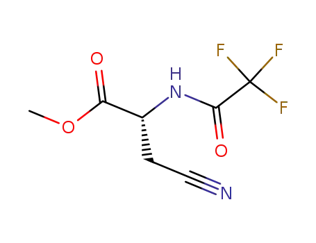 (R)-3-Cyano-2-(2,2,2-trifluoro-acetylamino)-propionic acid methyl ester