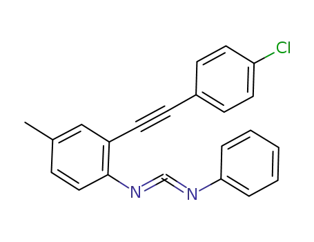 N-[2-[(p-chlorophenyl)ethynyl]-4-methylphenyl]-N'-phenylcarbodiimide