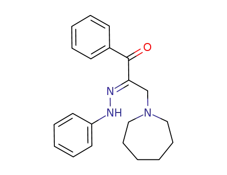 3-(Perhydroazepin-1-yl)-2-phenylhydrazonopropiophenon