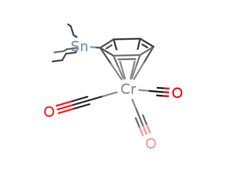 {tricarbonyl(η6-1-tri-n-butylstannylbenzene)chromium}
