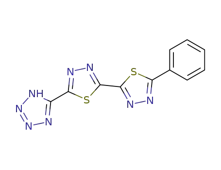 1H-Tetrazole, 5-(5'-phenyl[2,2'-bi-1,3,4-thiadiazol]-5-yl)-