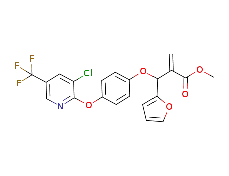 methyl 2-((4-(3-chloro-5-(trifluoromethyl)pyridin-2-yloxy)phenoxy)(furan-2-yl)methyl)acrylate