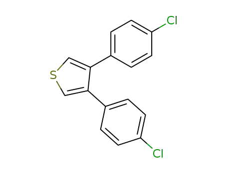 3,4-BIS-(4-CHLORO-PHENYL)-THIOPHENE