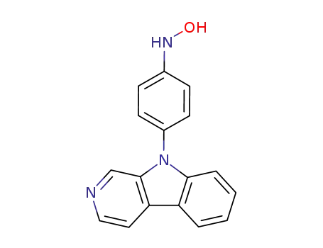 9-(4'-HYDROXYAMINOPHENYL)-9H-PYRIDO[3,4-B]인돌